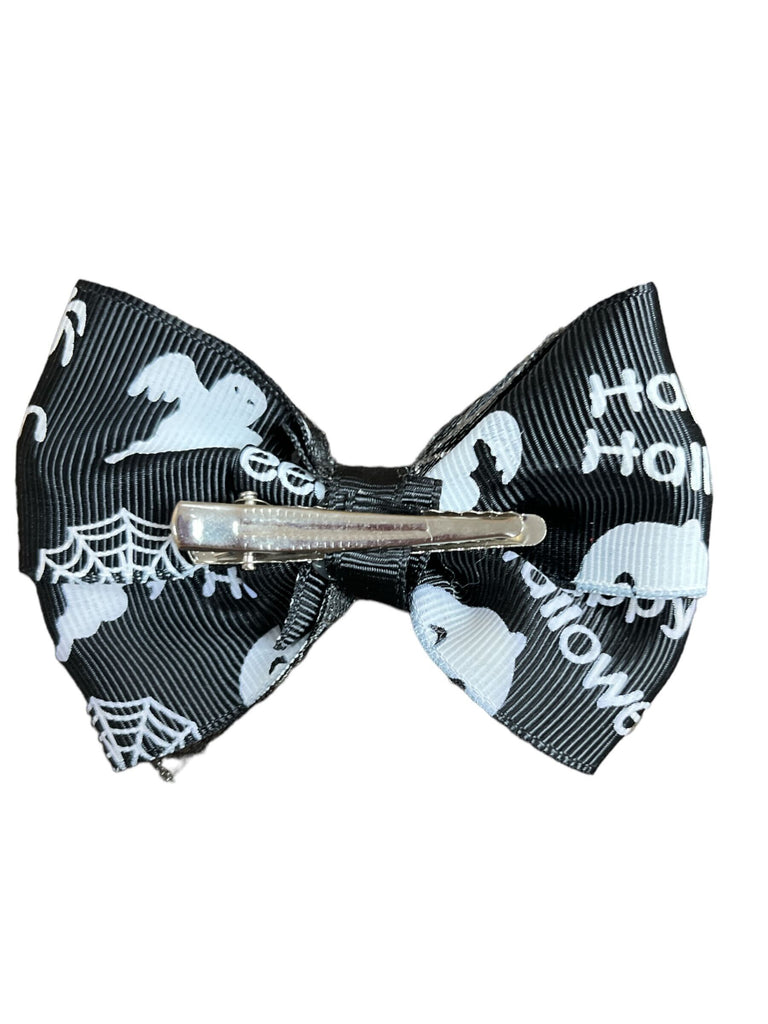 Halloween Spider Web Hair Bows
