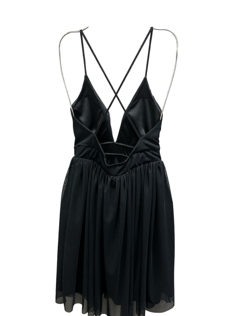 Deep V Neck Baby Doll Dress Cristina 1568