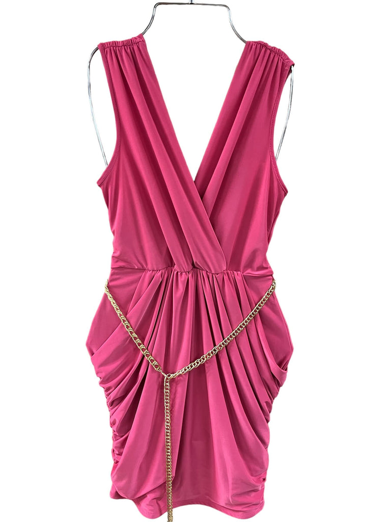 Venechia Belted Dress 4037 ( FINAL SALE )