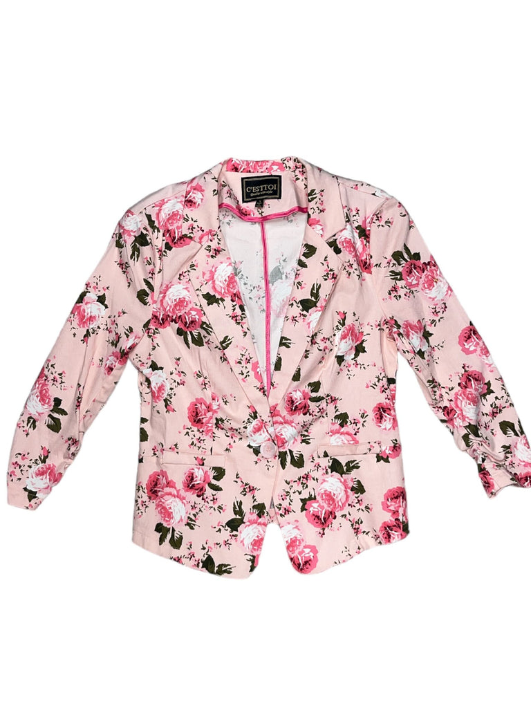 C'est Toi Floral Blazer 1108