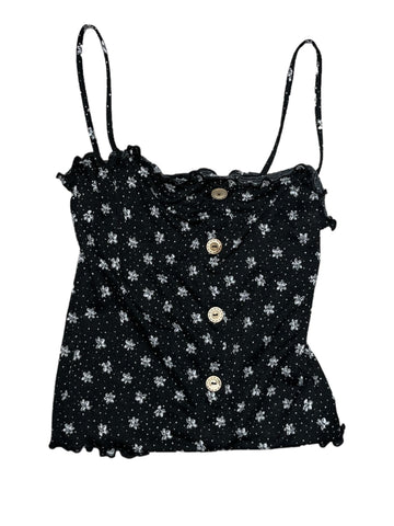 Knit Button Front Tank Top 2262 ( FINAL SALE )