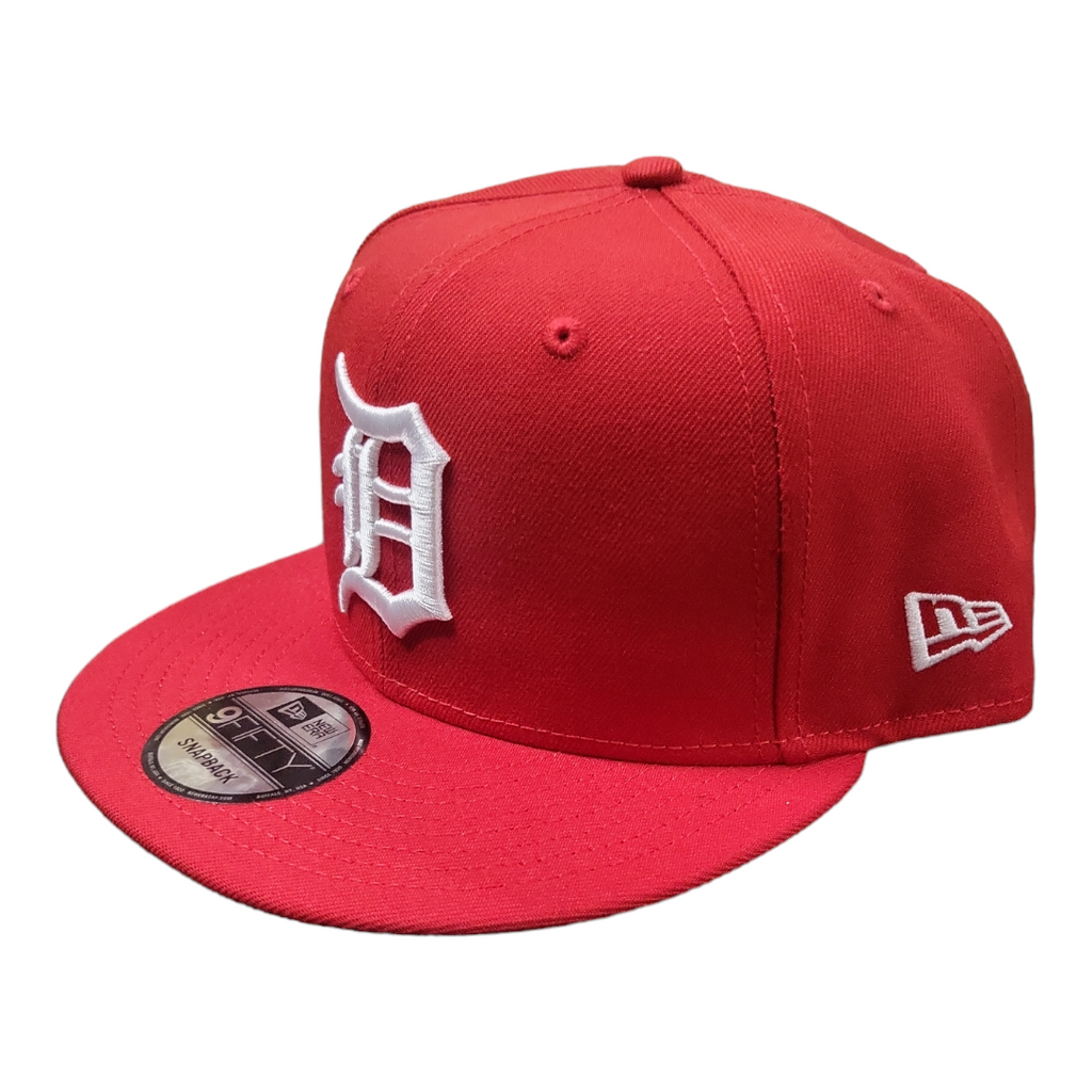 Detroit Tigers Scarlet Snapback