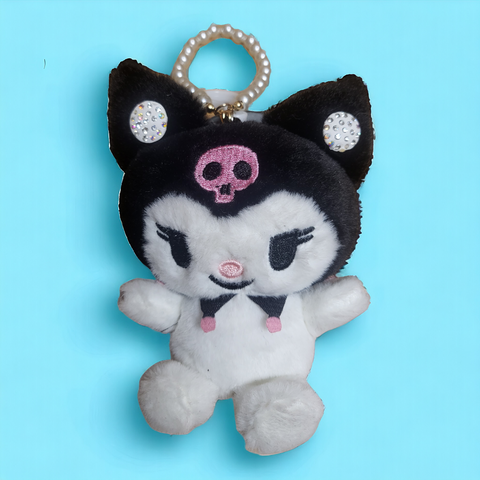 Kuromi Plush Keychain