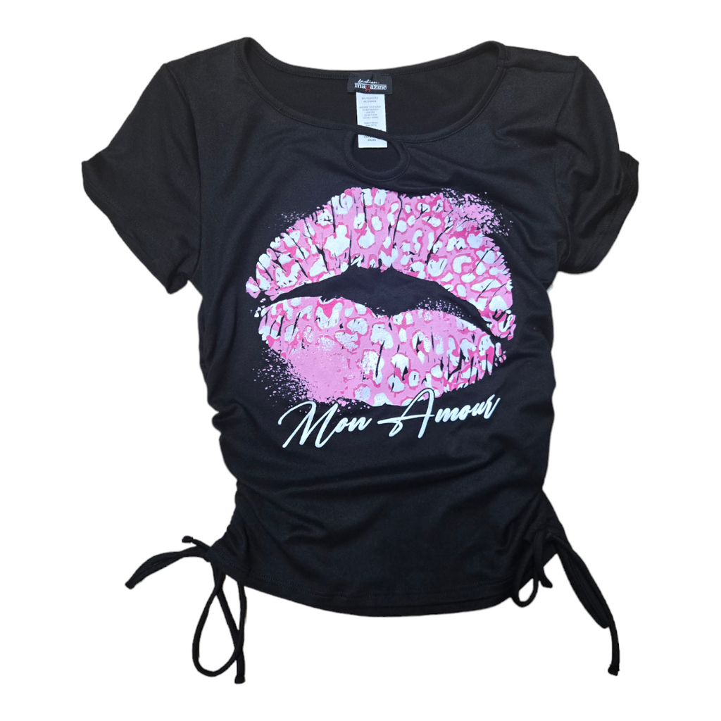 Mon Amor Lips Tee 3222 (FINAL SALE)