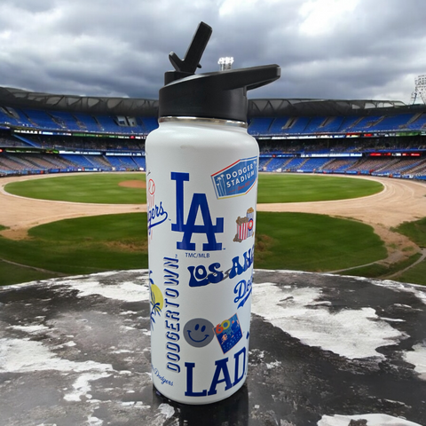 LA Dodgers 34oz SS Quencher Water Bottle