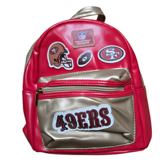 49ers mini backpack loungefly SF Patch Backpacks Line Length:110 yd Laptop Bag | Crossbody YGroup_LunchBags
