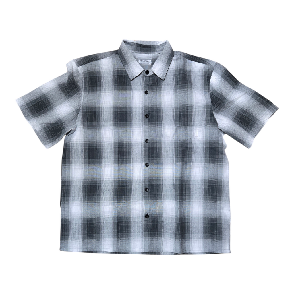 Plaid Short Sleeve Button Up
