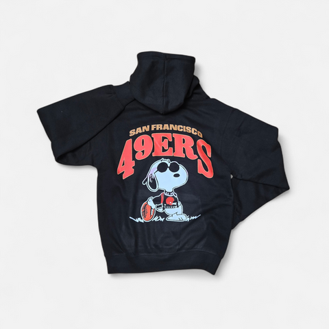 SF 49ers Snoopy Graphic Hoody