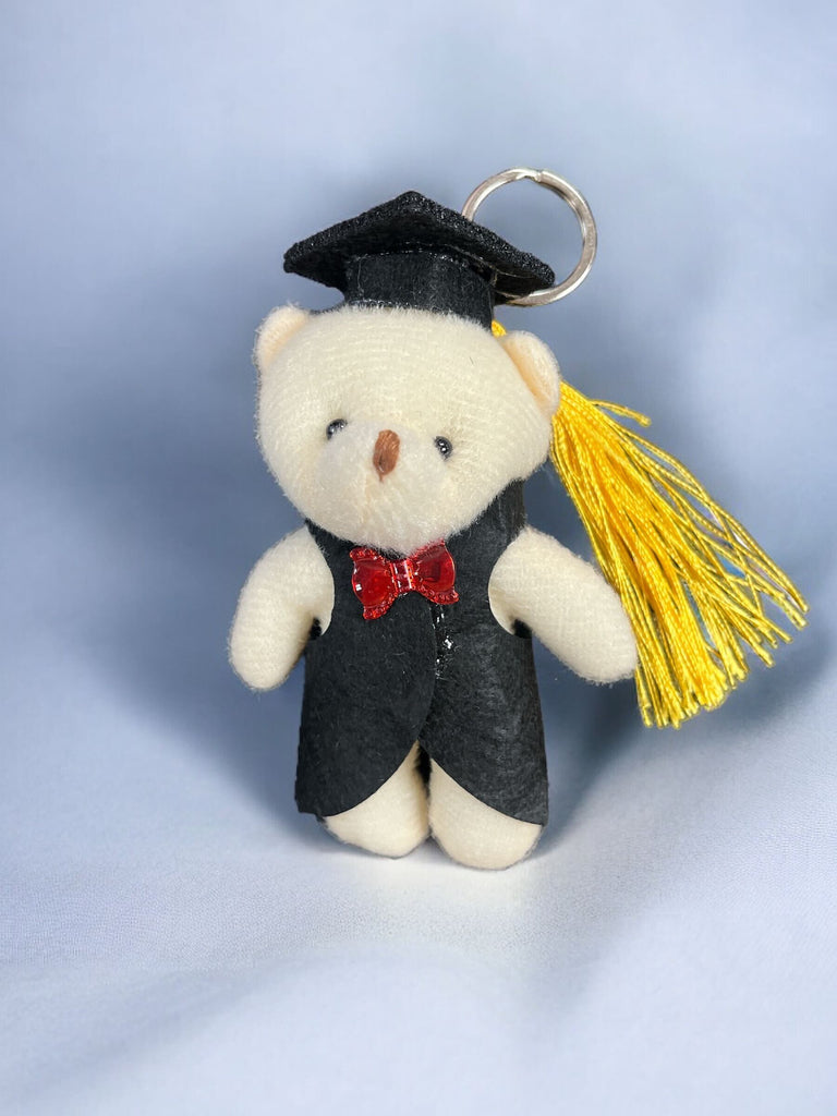 Graduation Bear Keychain