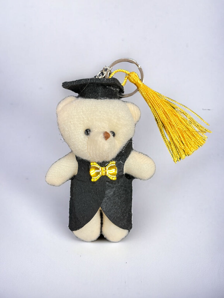 Graduation Bear Keychain