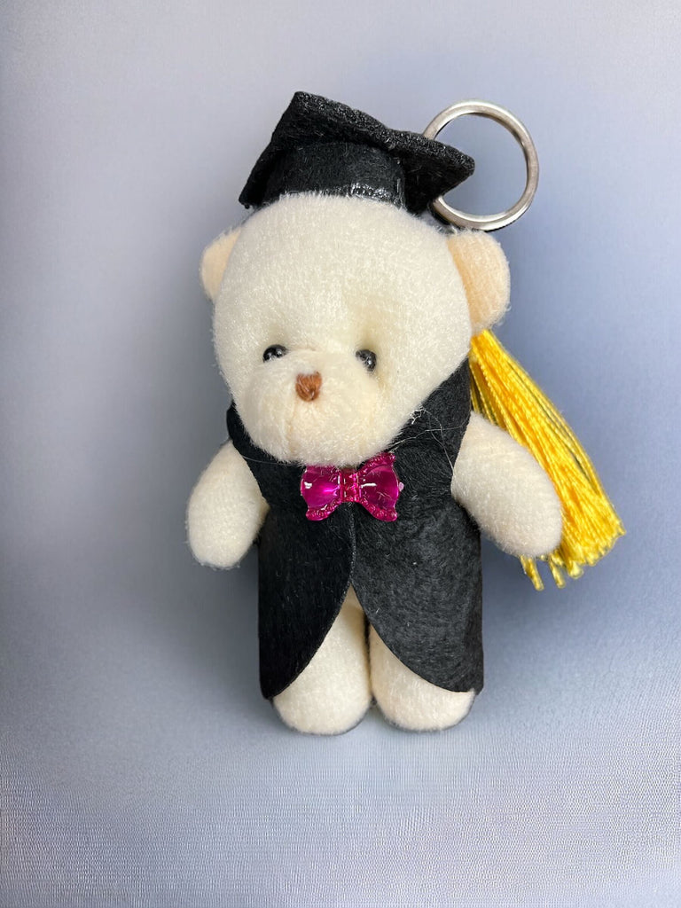 Graduation Bear Keychain