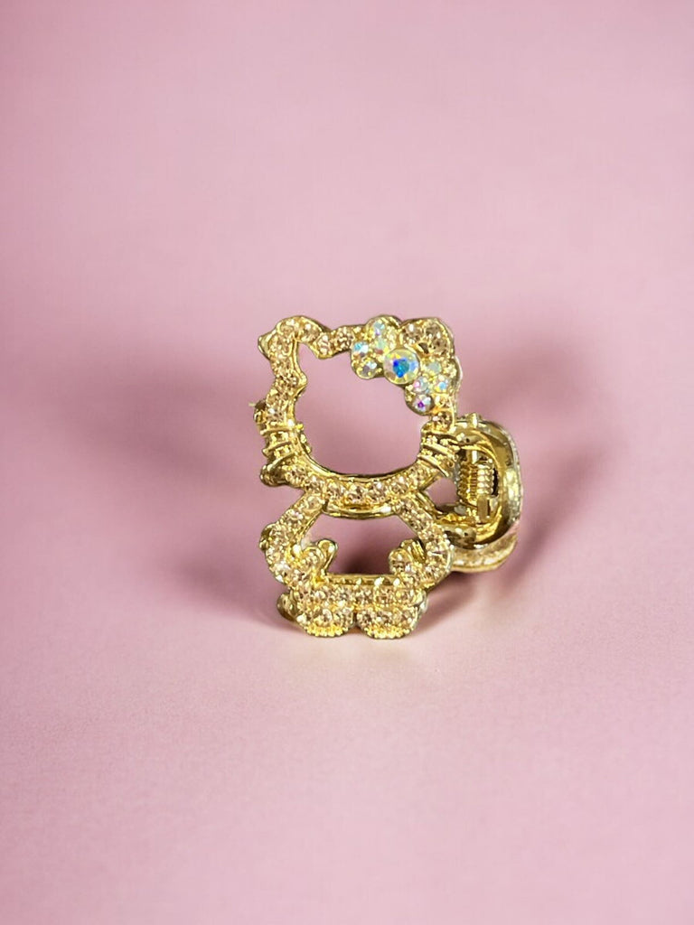 Hello Kitty Rhinestone Hair Clip