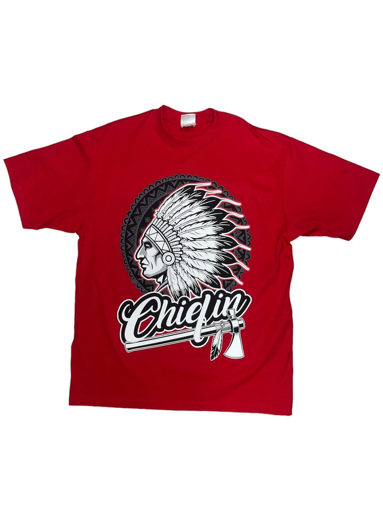 Chiefin Skull Graphic Tee