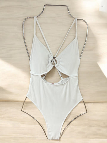 Ribbed One Piece Swimsuit Bozzolo 11919