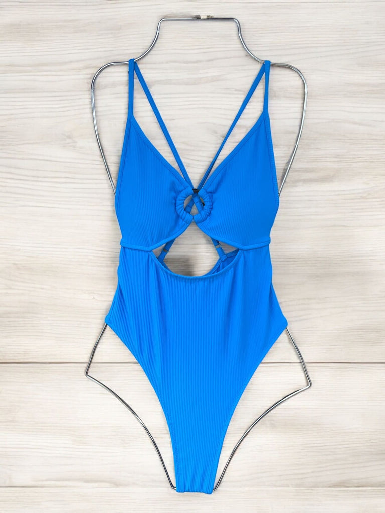 Ribbed One Piece Swimsuit Bozzolo 11919