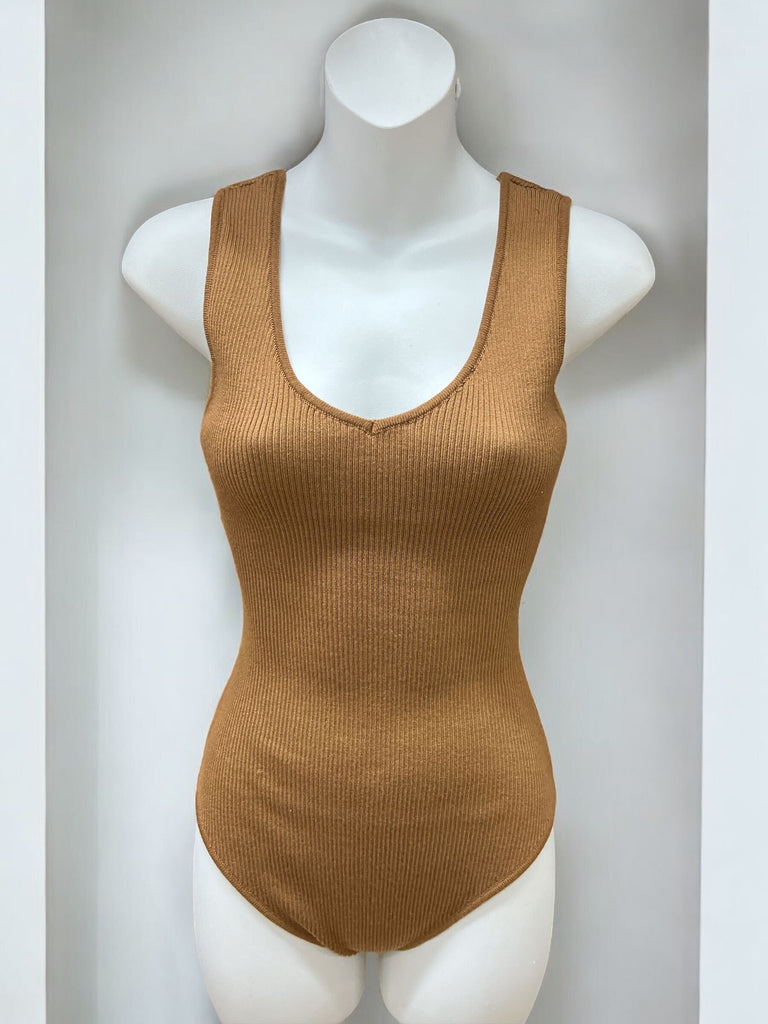 V-Neck Knit Bodysuit S&P 2101