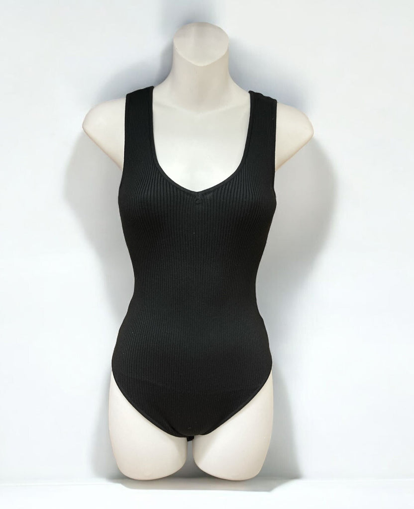 V-Neck Knit Bodysuit S&P 2101