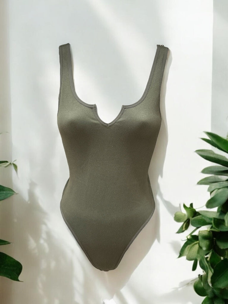 Ribbed Seamless Bodysuit Bozzolo 81158