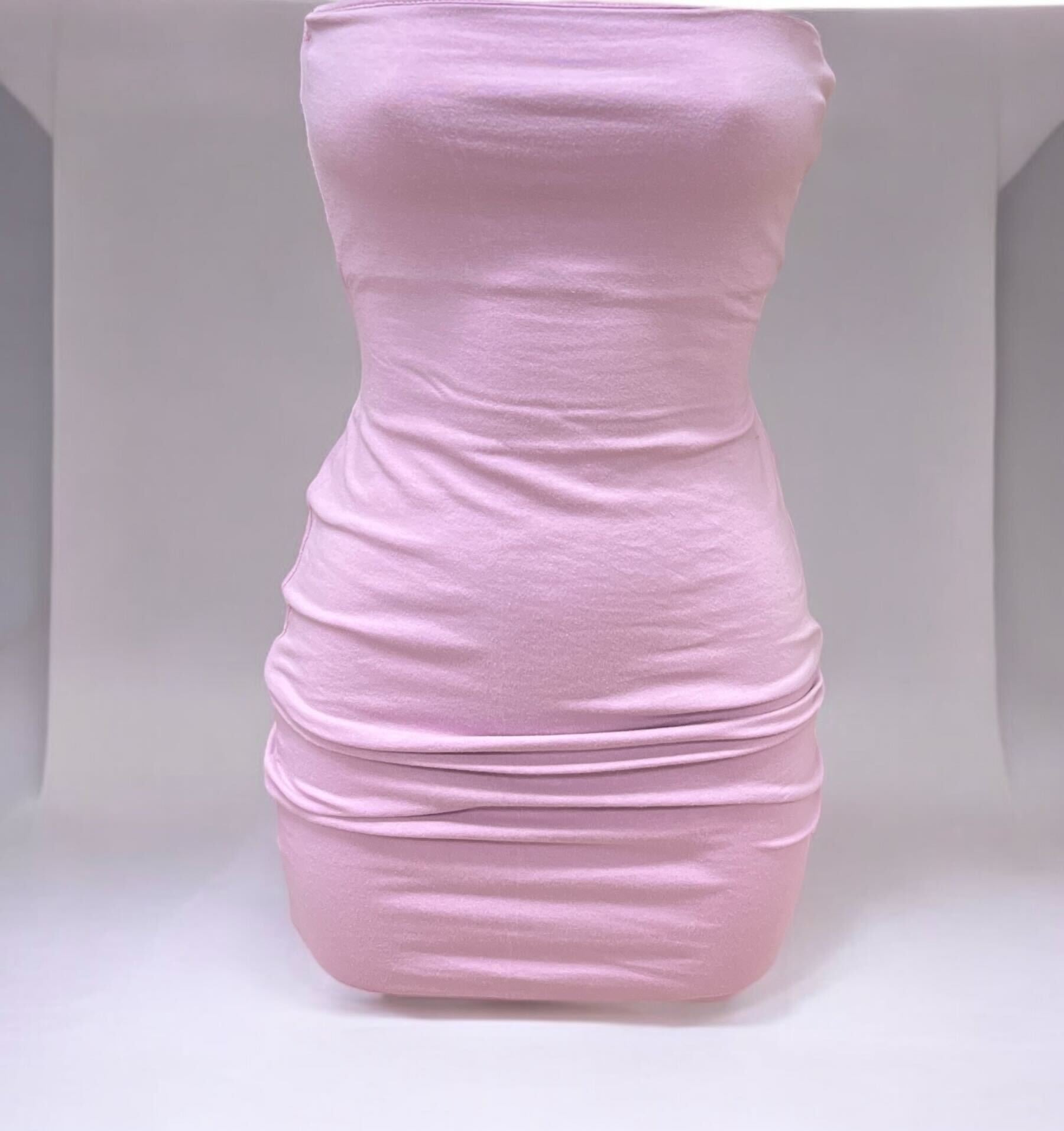 pink tube top dress Basic Tube Top Dress 52931 Lavender / Medium