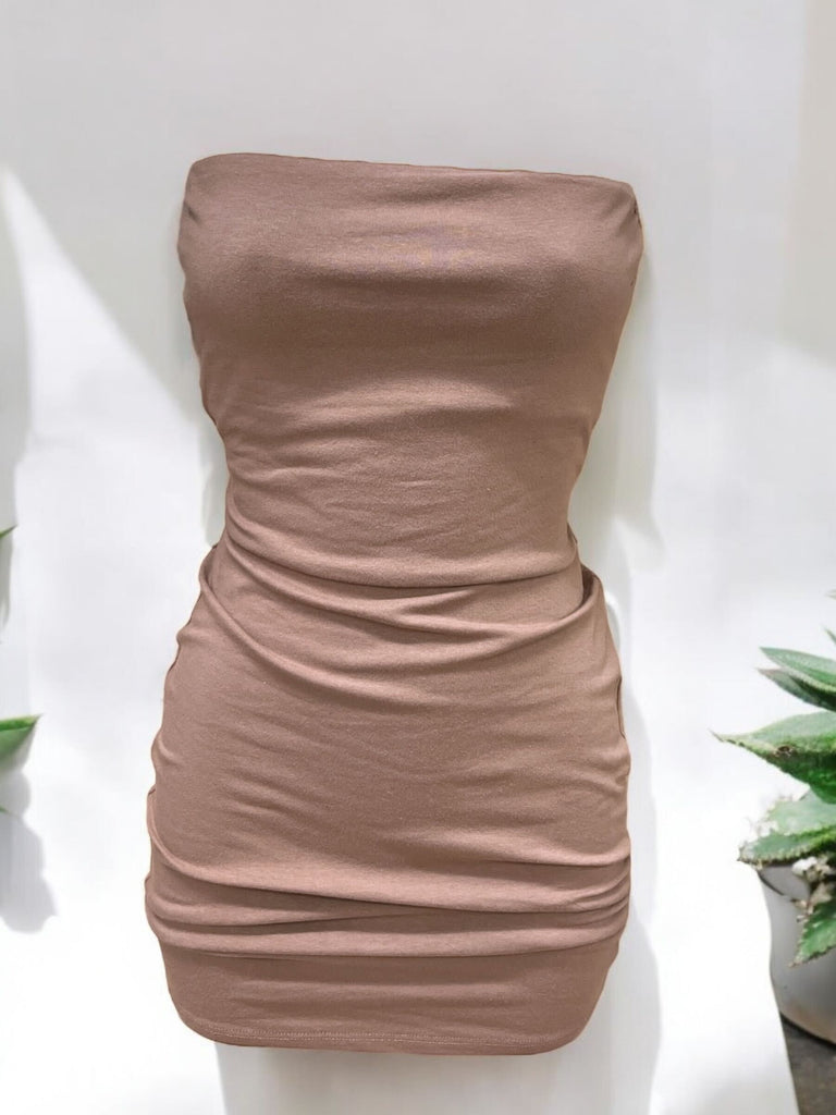 Basic Tube Top Dress 52931