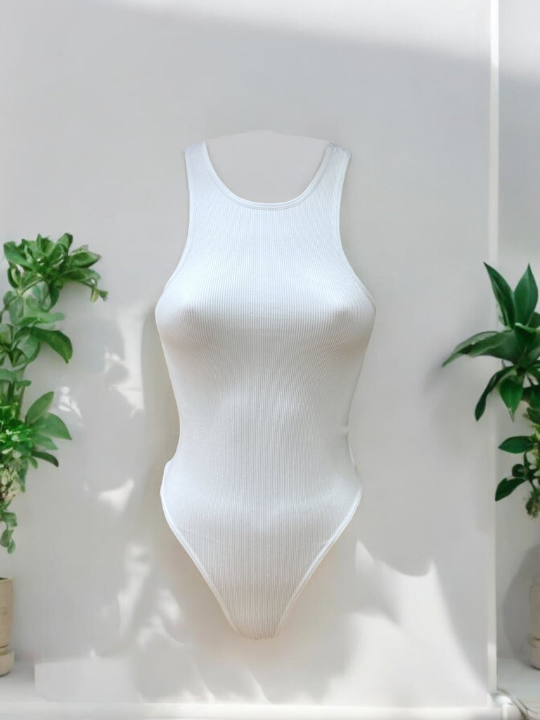 High Neck Racerback Bodysuit Bozzolo 11905