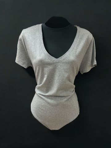 V-Neck S/S Bodysuit Plus Bozzolo 52191