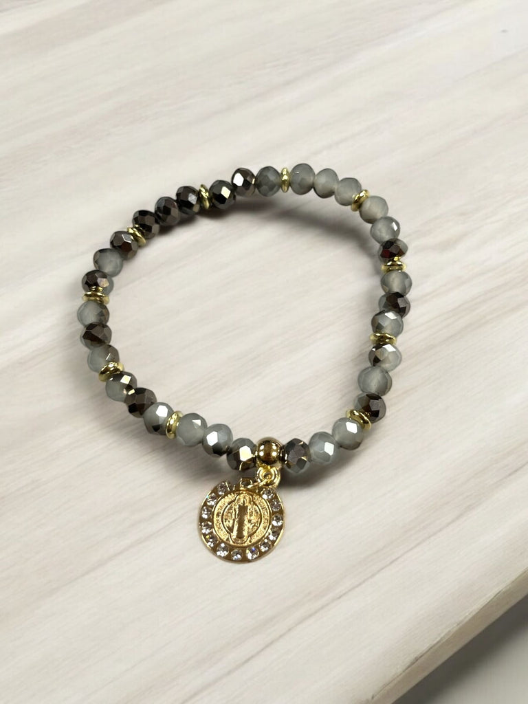 Beaded Charm Bracelet