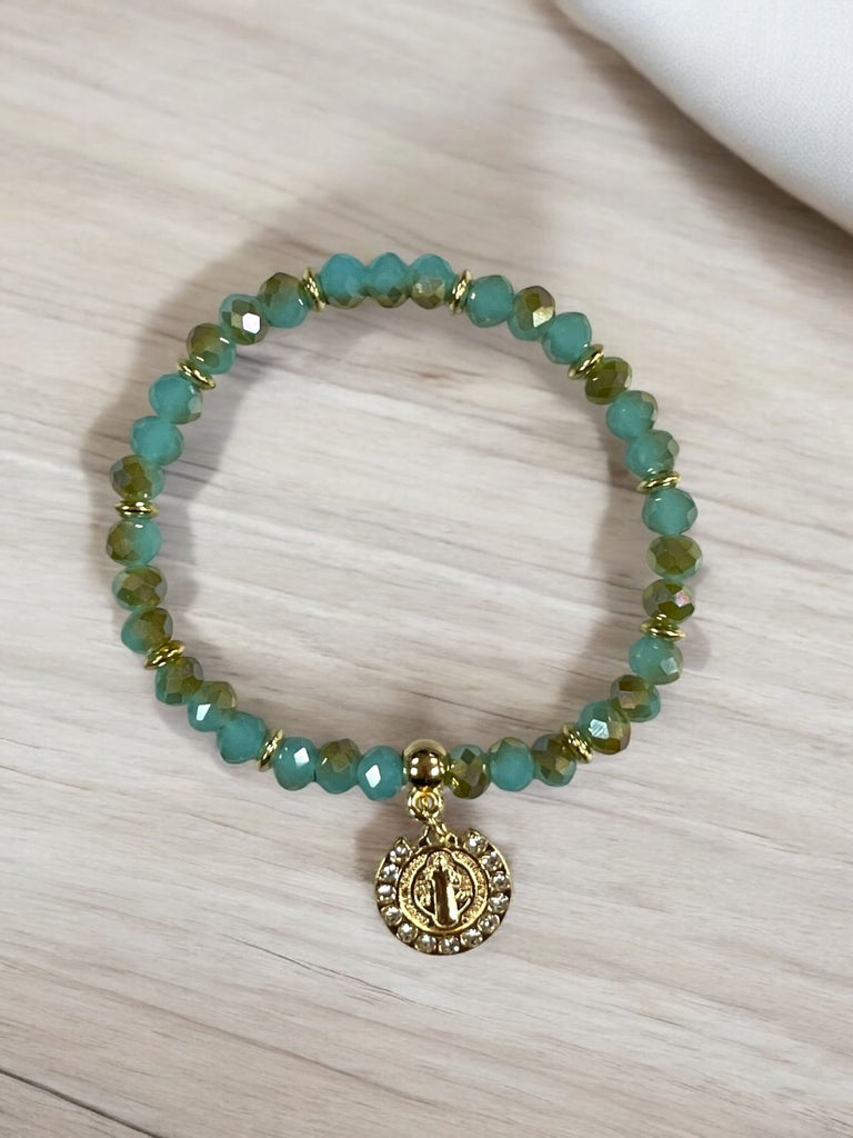 Beaded Charm Bracelet