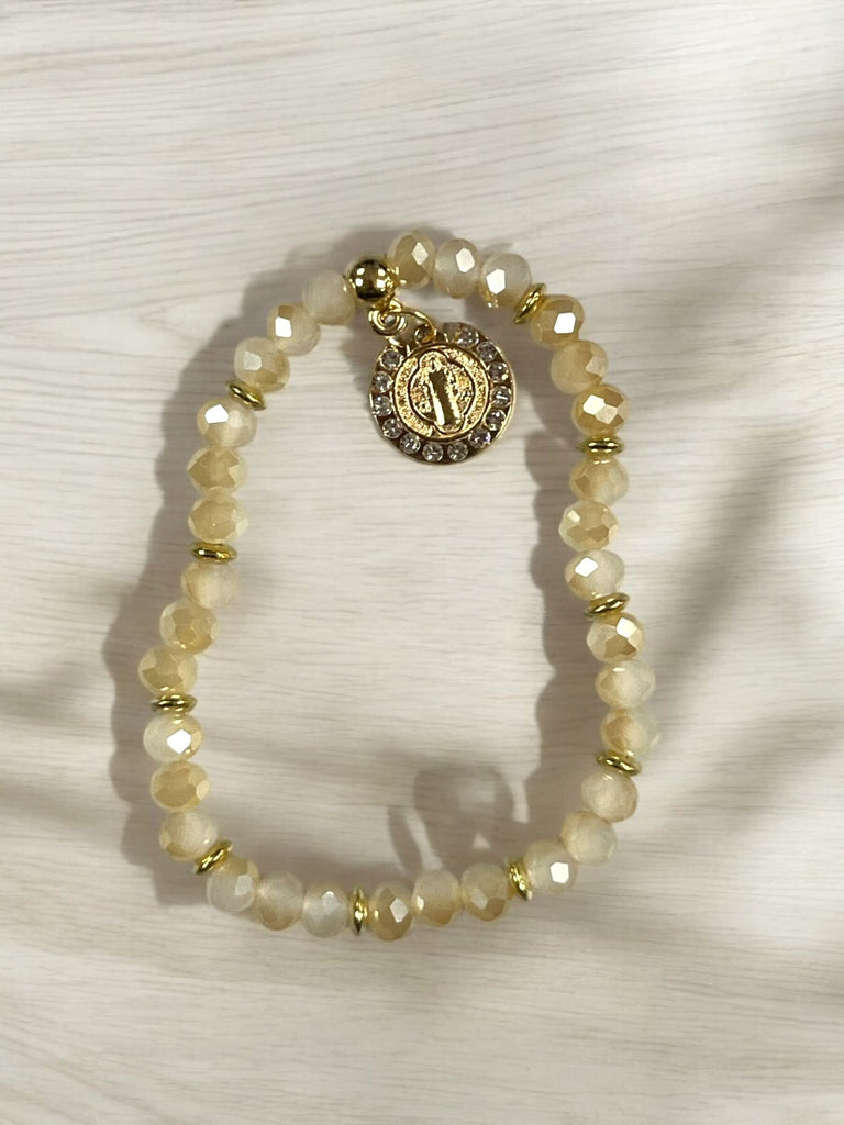 Beaded Charm Bracelet