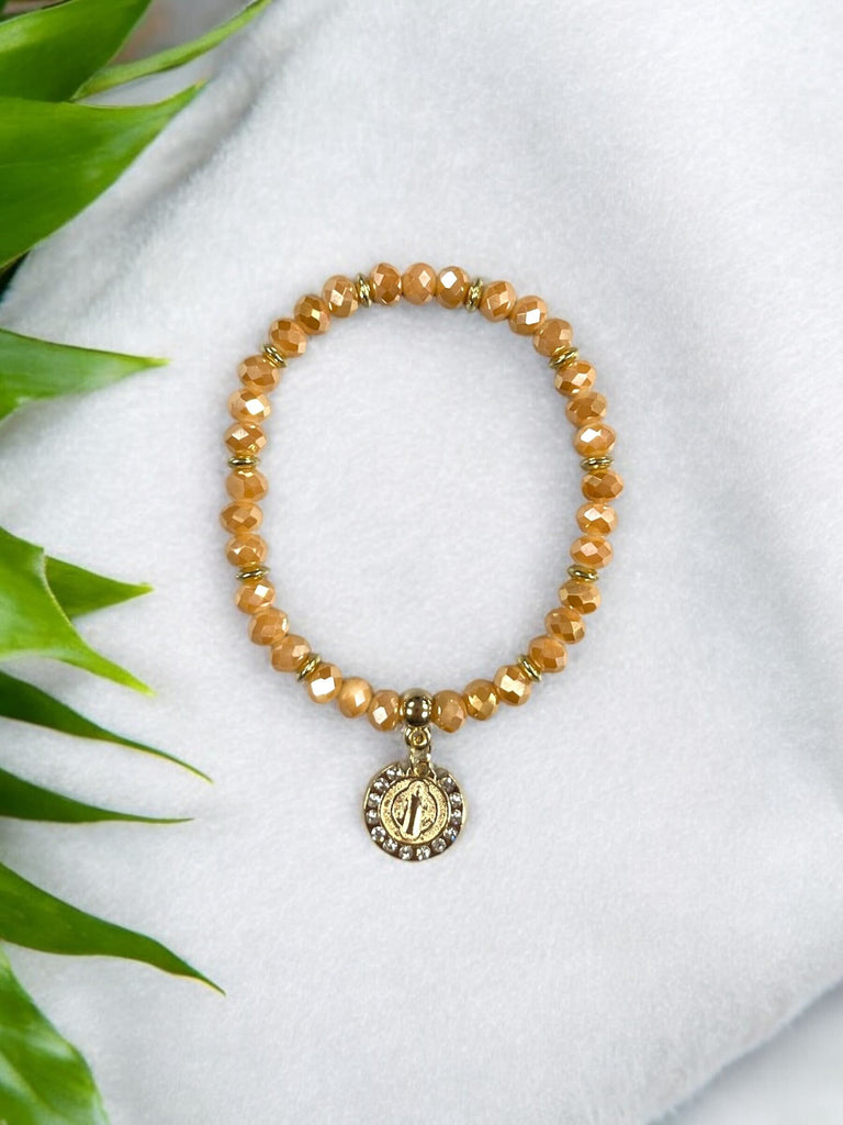 Beaded Charm Bracelet