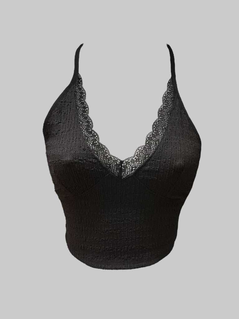 V-Neck Cropped Cami 17708