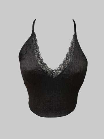 V-Neck Cropped Cami 17708