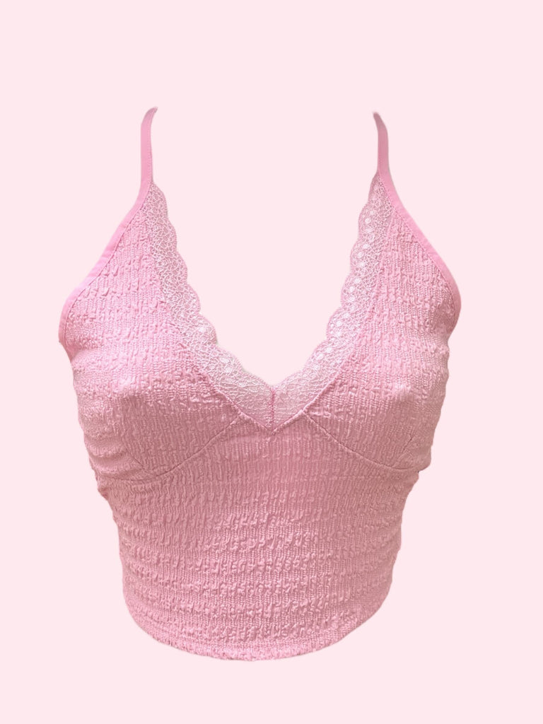 V-Neck Cropped Cami 17708