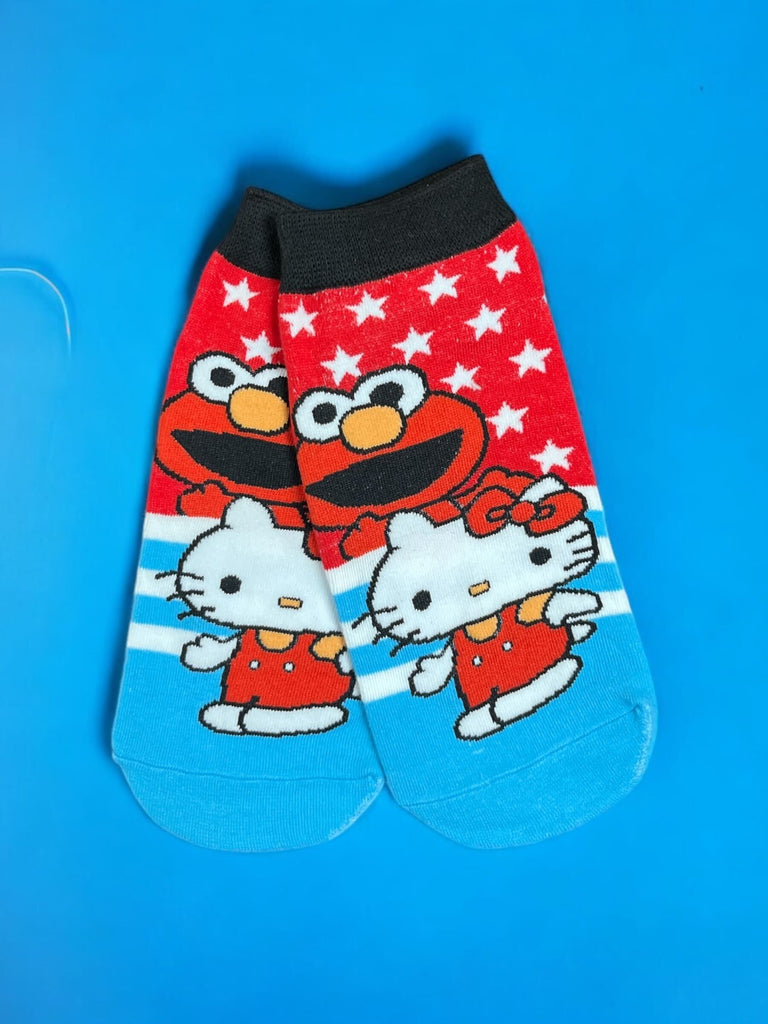 Hello Kitty & Elmo Socks