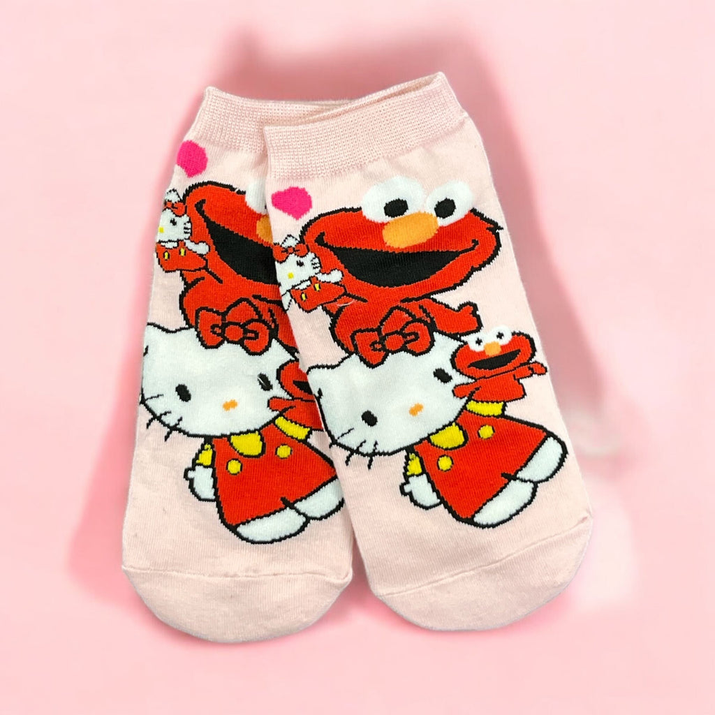 Hello Kitty & Elmo Socks