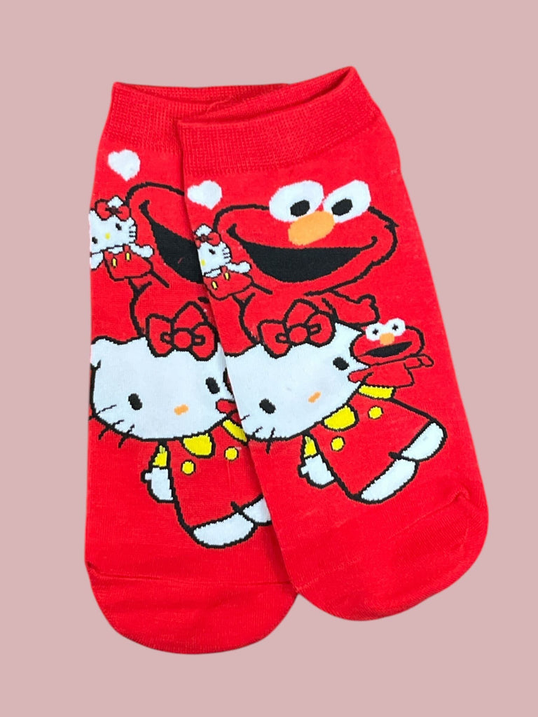 Hello Kitty & Elmo Socks