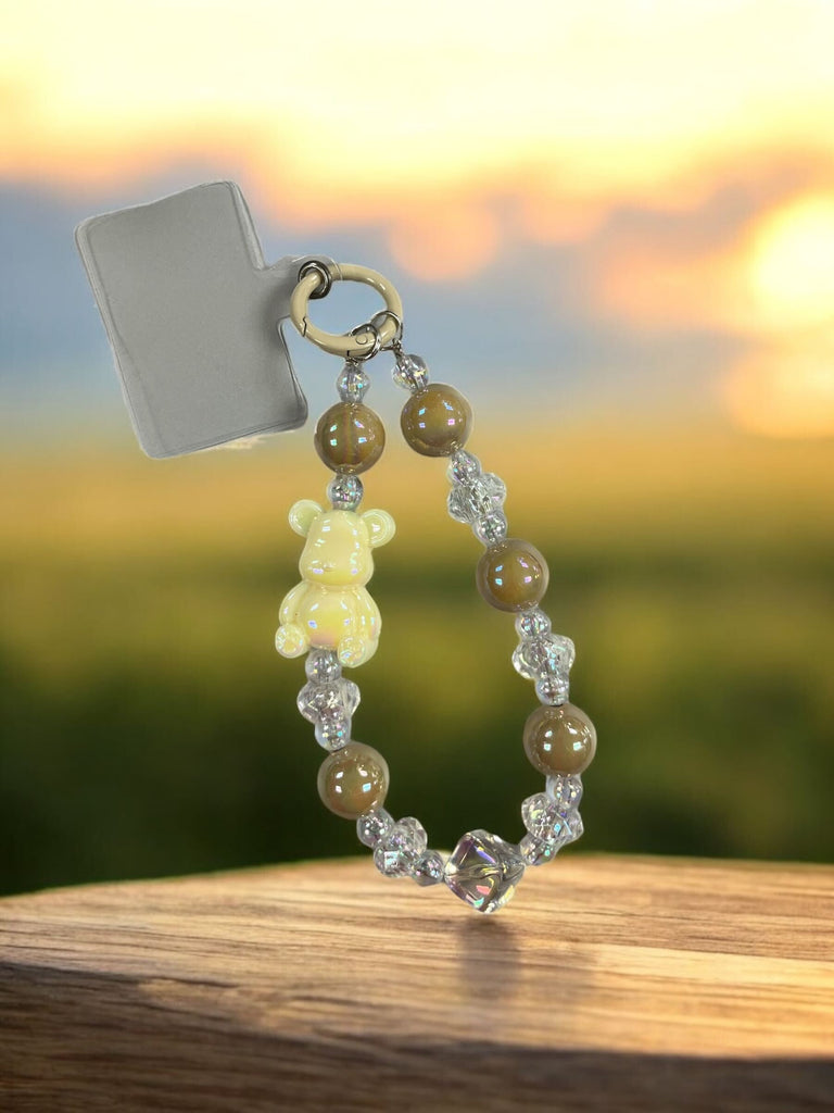 Teddy Bear Phone Charm Bracelet