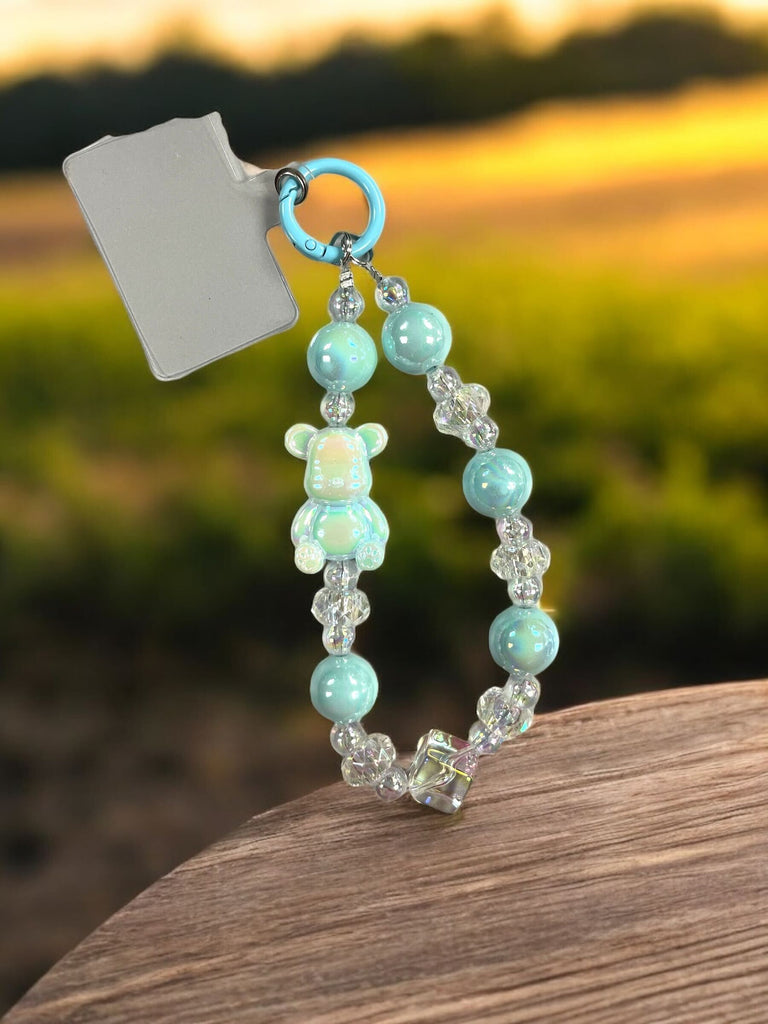 Teddy Bear Phone Charm Bracelet