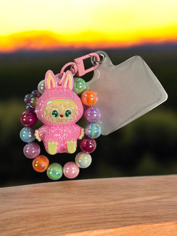 Labubu Monsters Phone Charm Bracelet