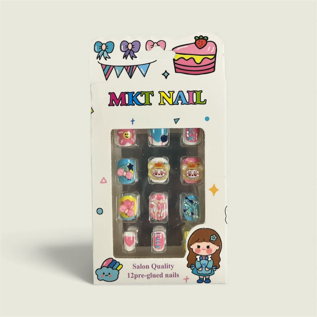 MKT Labubu Charm Nail Press Ons
