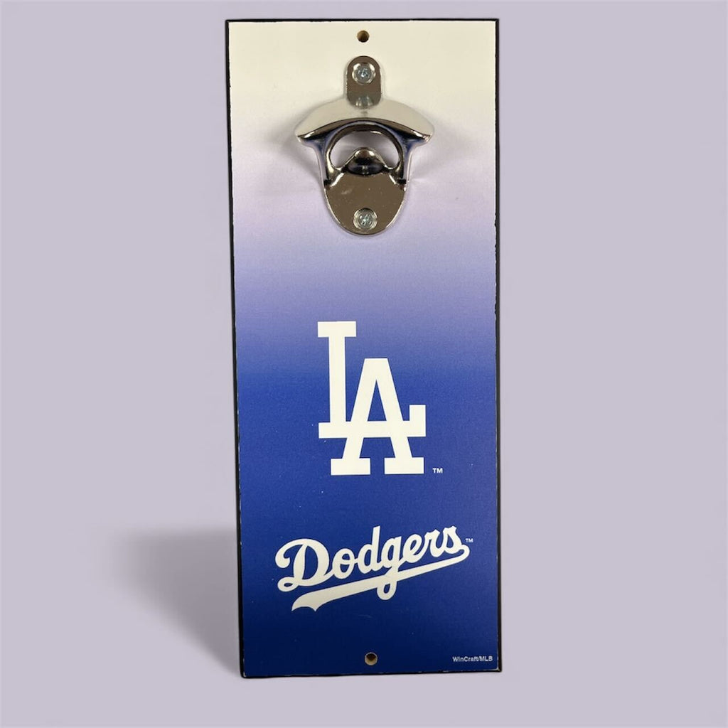 LA Dodgers Wooden Bottle Opener