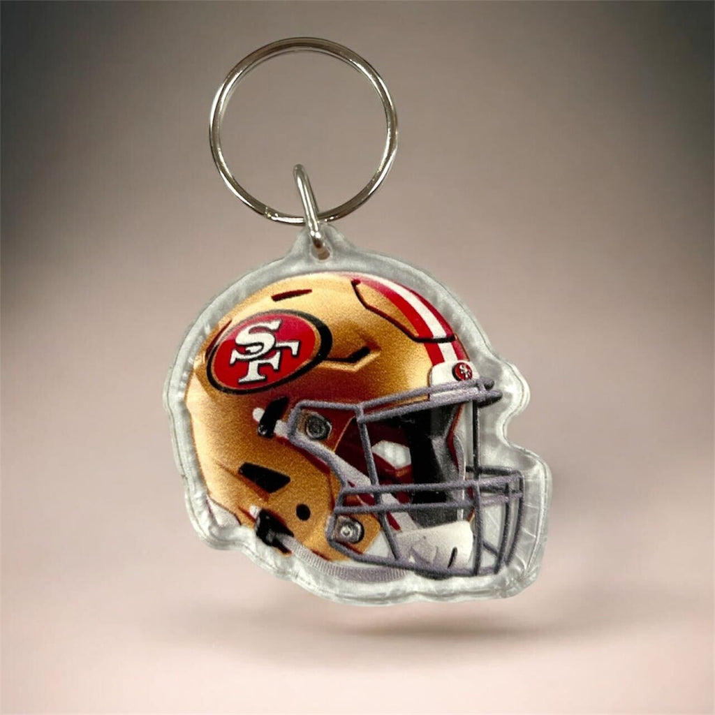 SF 49ers Acrylic Keychain