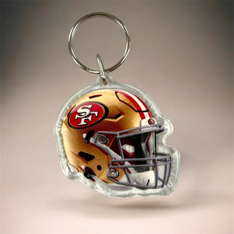 SF 49ers Acrylic Keychain
