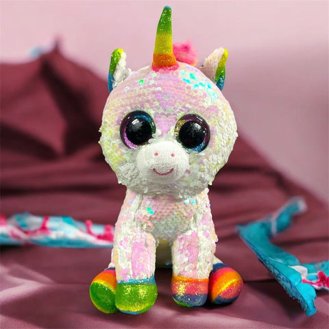 Flippables Sequence Unicorn Plush
