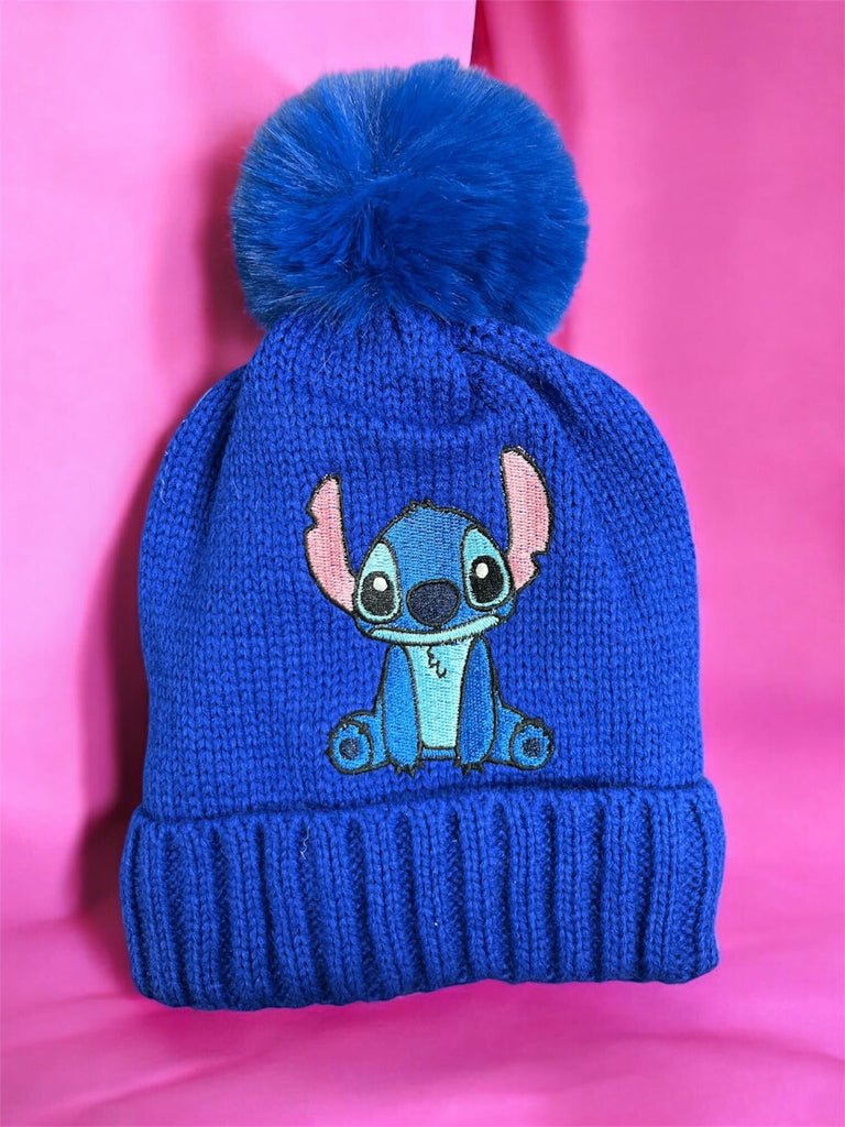 Stitch Pom Beanie