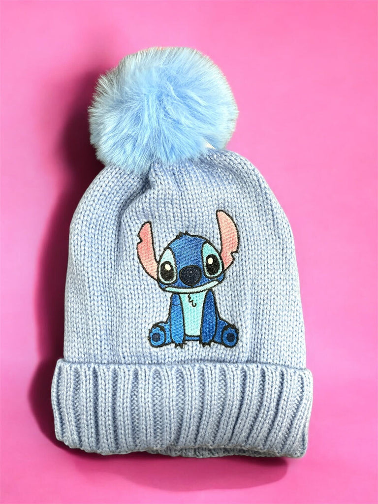 Stitch Pom Beanie