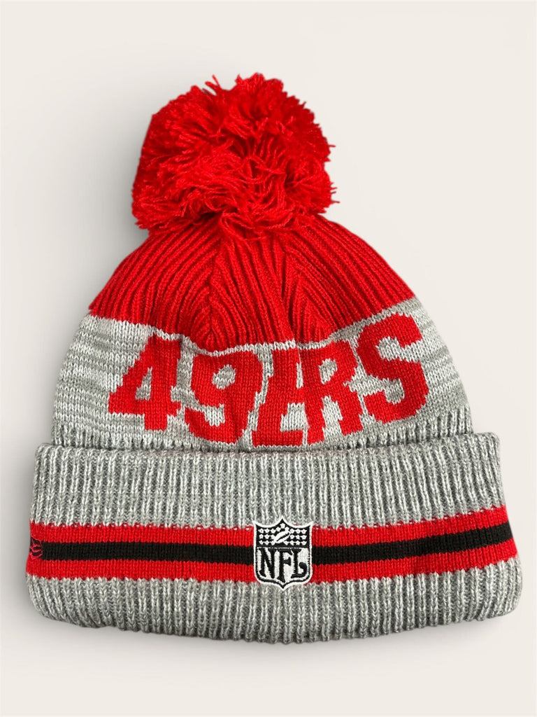 SF 49ers Runner Knit Pom Beanie