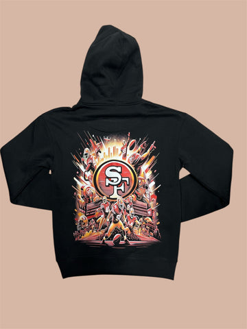 SF 49ers Players Graphic Hoody