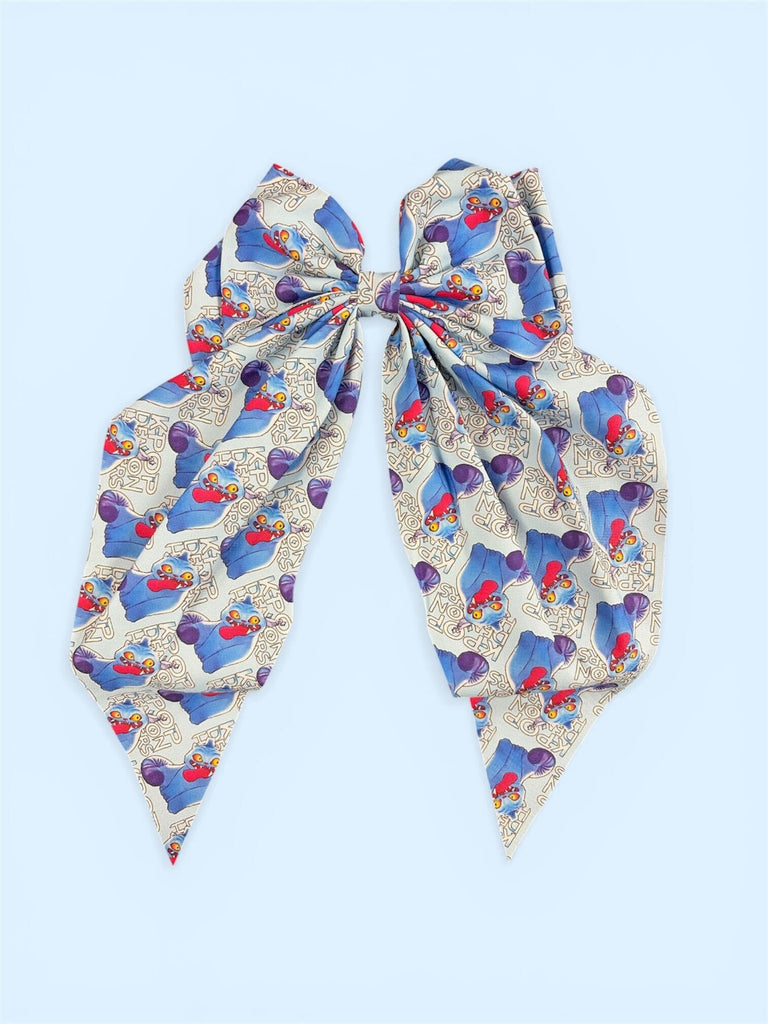 Demon Hunter Long Ribbon Hair Bow