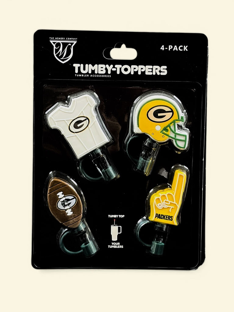Packers Tumby Toppers 4pk